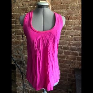 Sugarlips Silk Neon Pink Tank